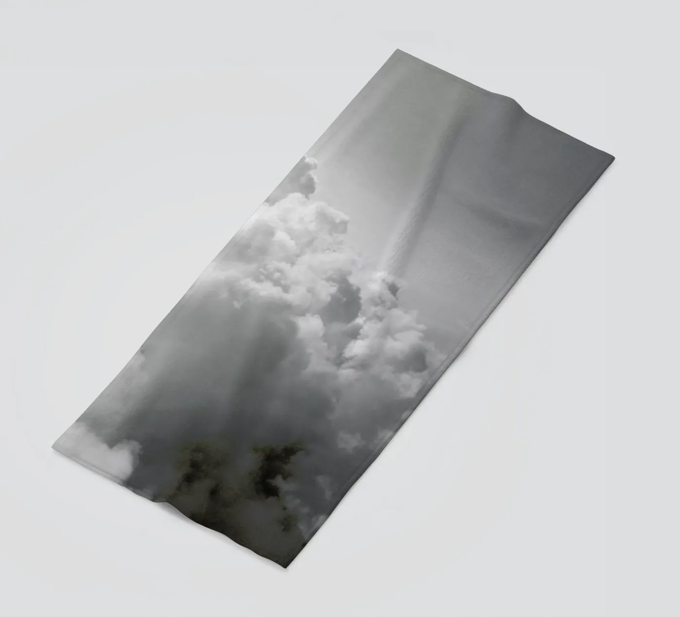 Clouds II beach towel by Sebastian Hilgetag