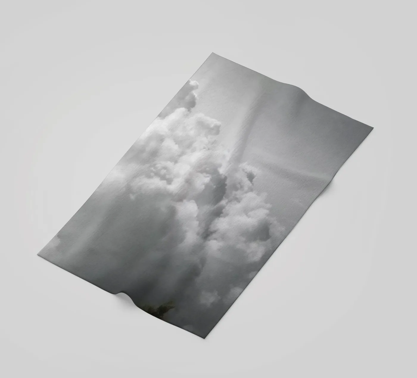 Clouds II beach towel by Sebastian Hilgetag