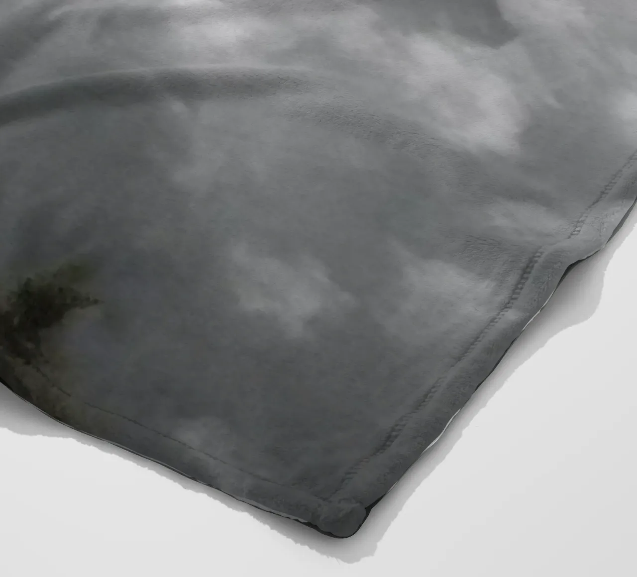 Clouds II fleecedeken van Sebastian Hilgetag