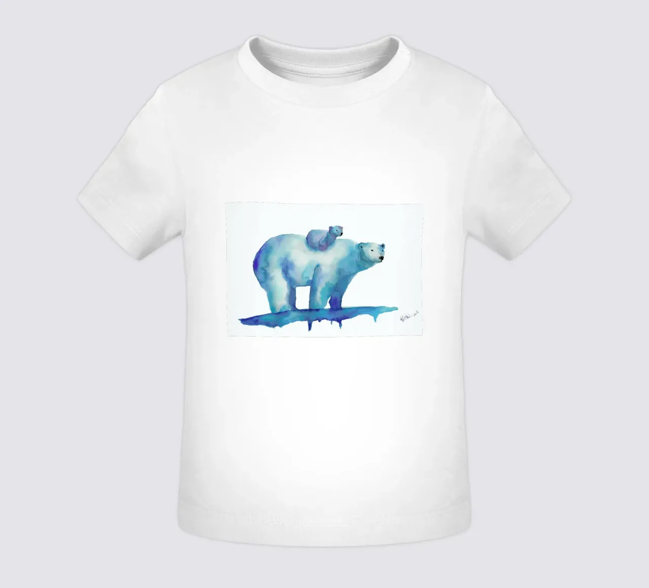 Polar Bears maglietta neonato da Larissa van der Laan
