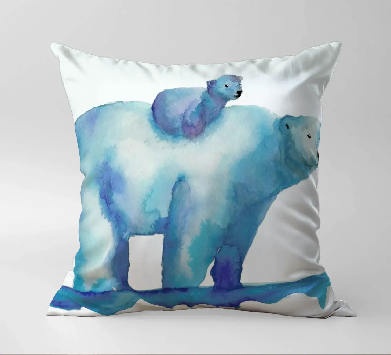 Polar Bears cuscino da Larissa van der Laan