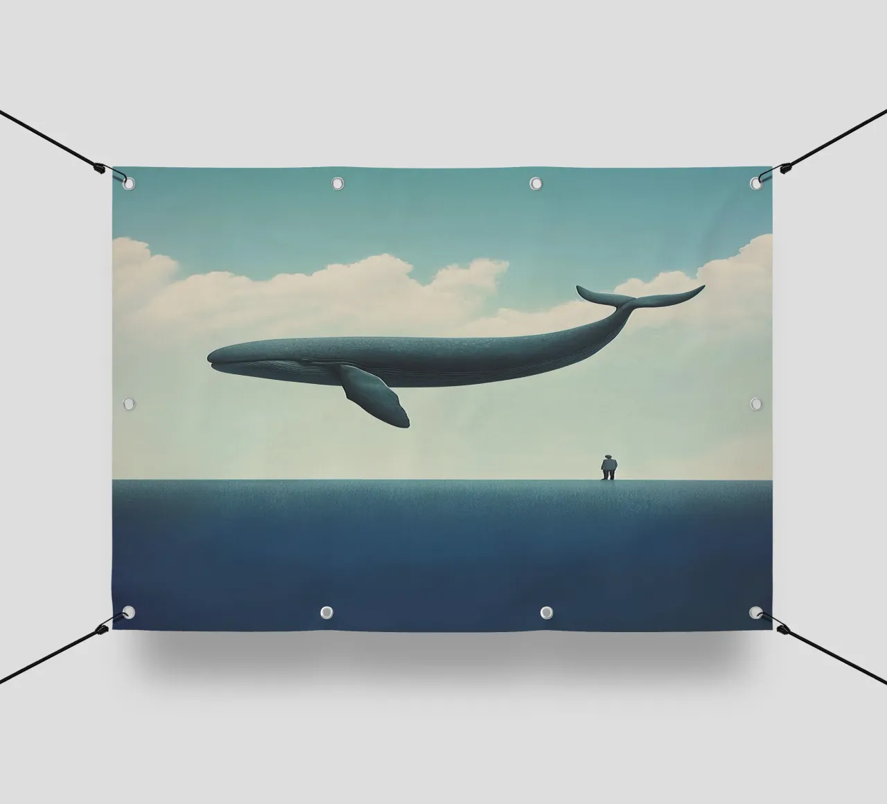The whale pvc cover by Nikis Art Studio
