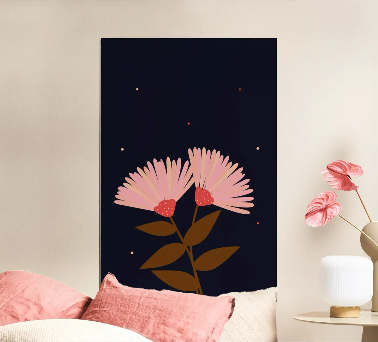 Flowers In Love poster da XOXO Arte