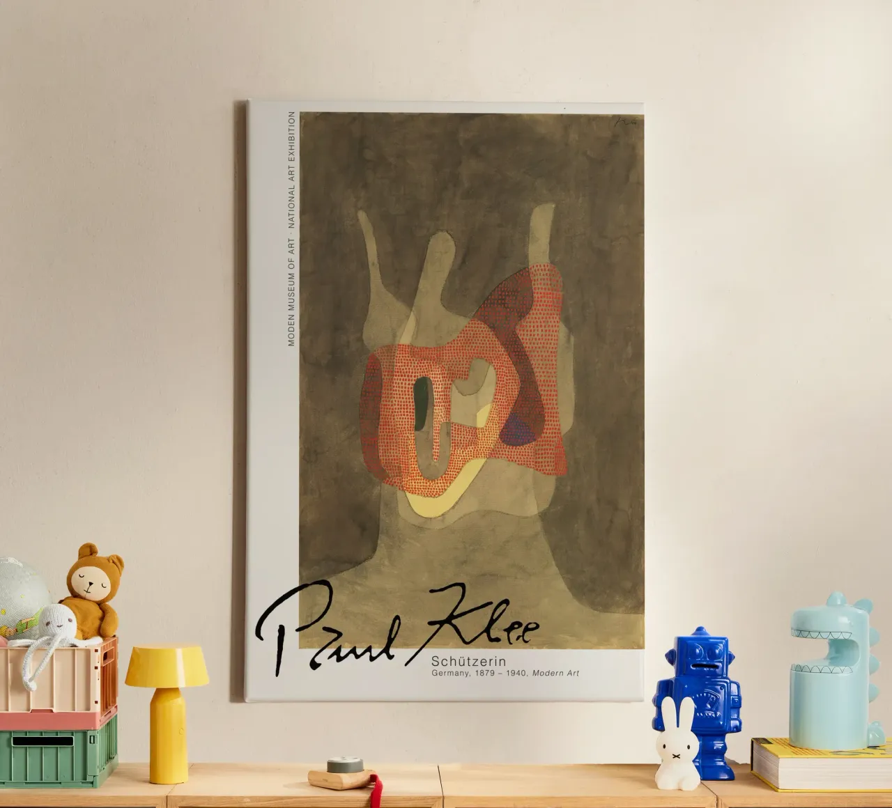 Paul Klee - Protettore tela con Cornice a cassetta da Old Masters