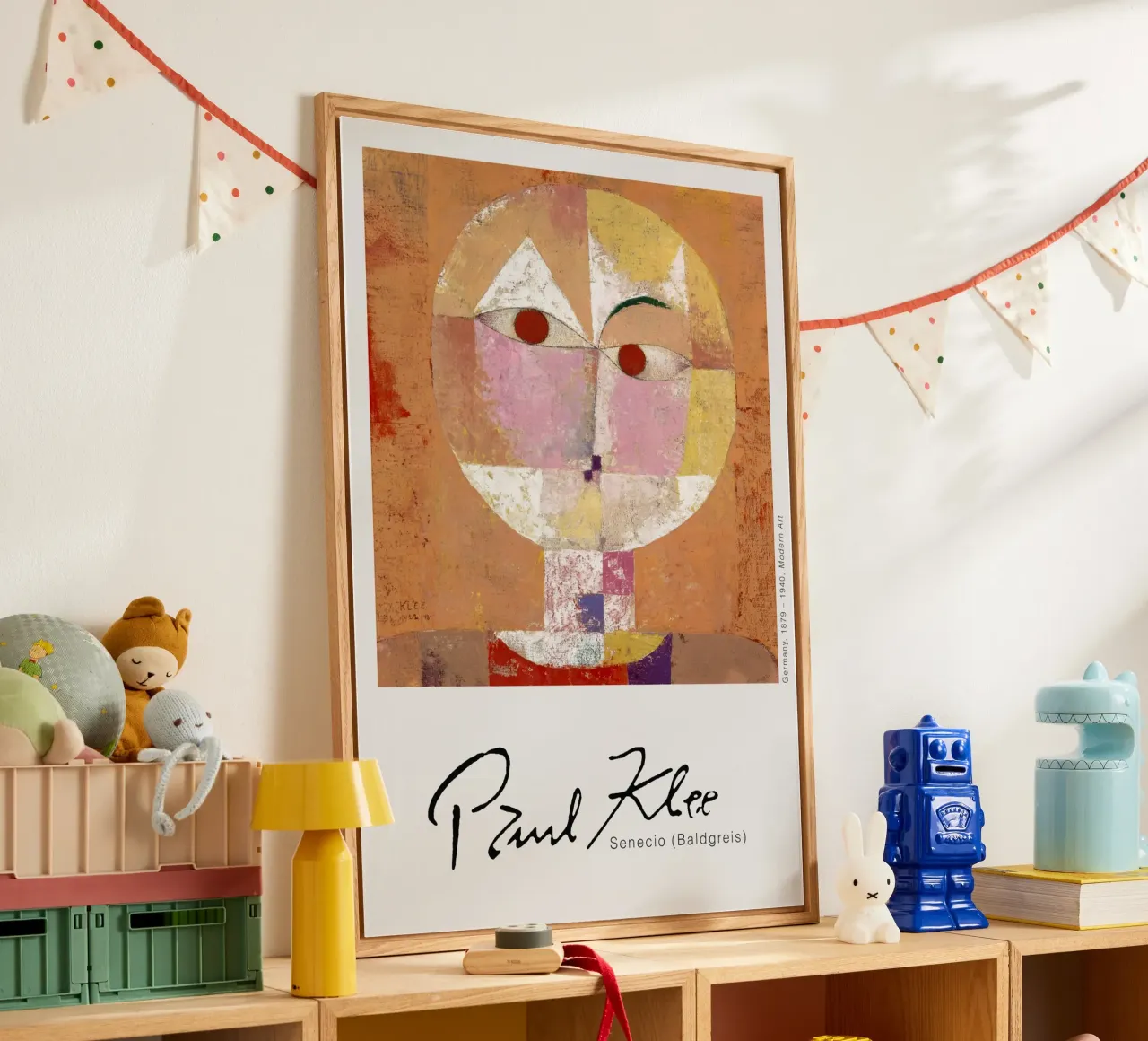 Paul Klee - Senecio Baldgreis plexiglass da Old Masters