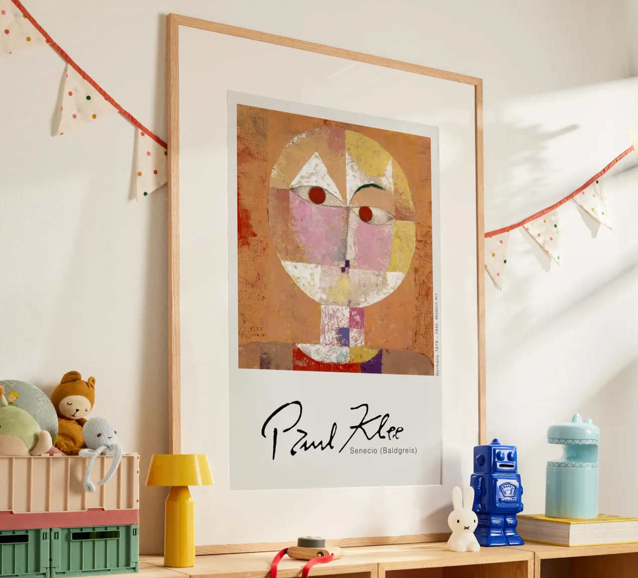 Paul Klee - Senecio Baldgreis poster da Old Masters