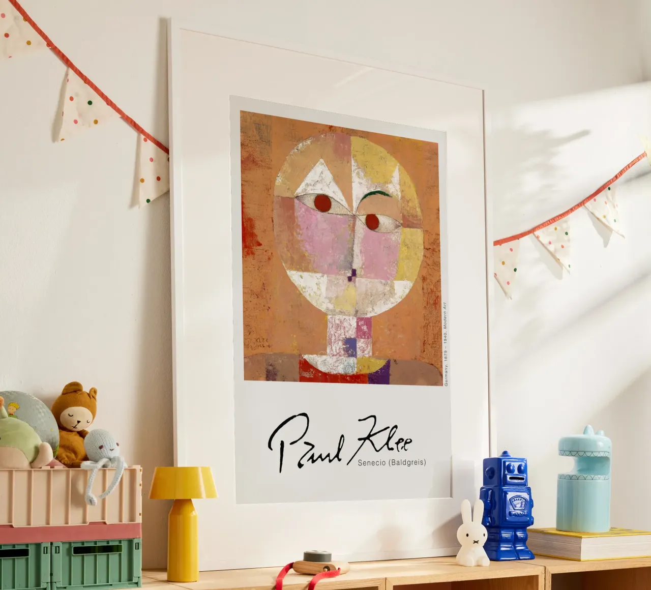 Paul Klee - Senecio Baldgreis poster da Old Masters