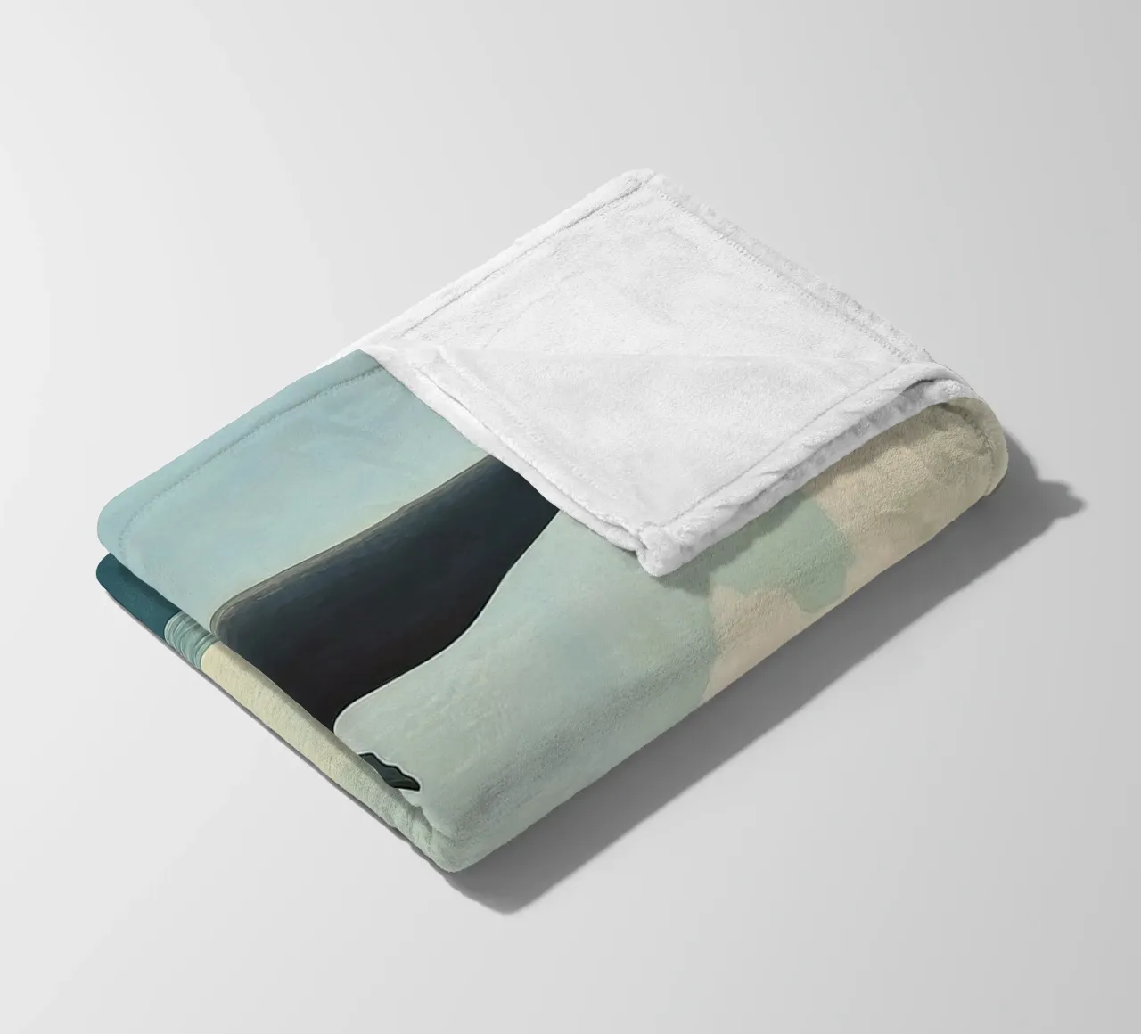 Wal Fleecedecke von Nikis Art Studio