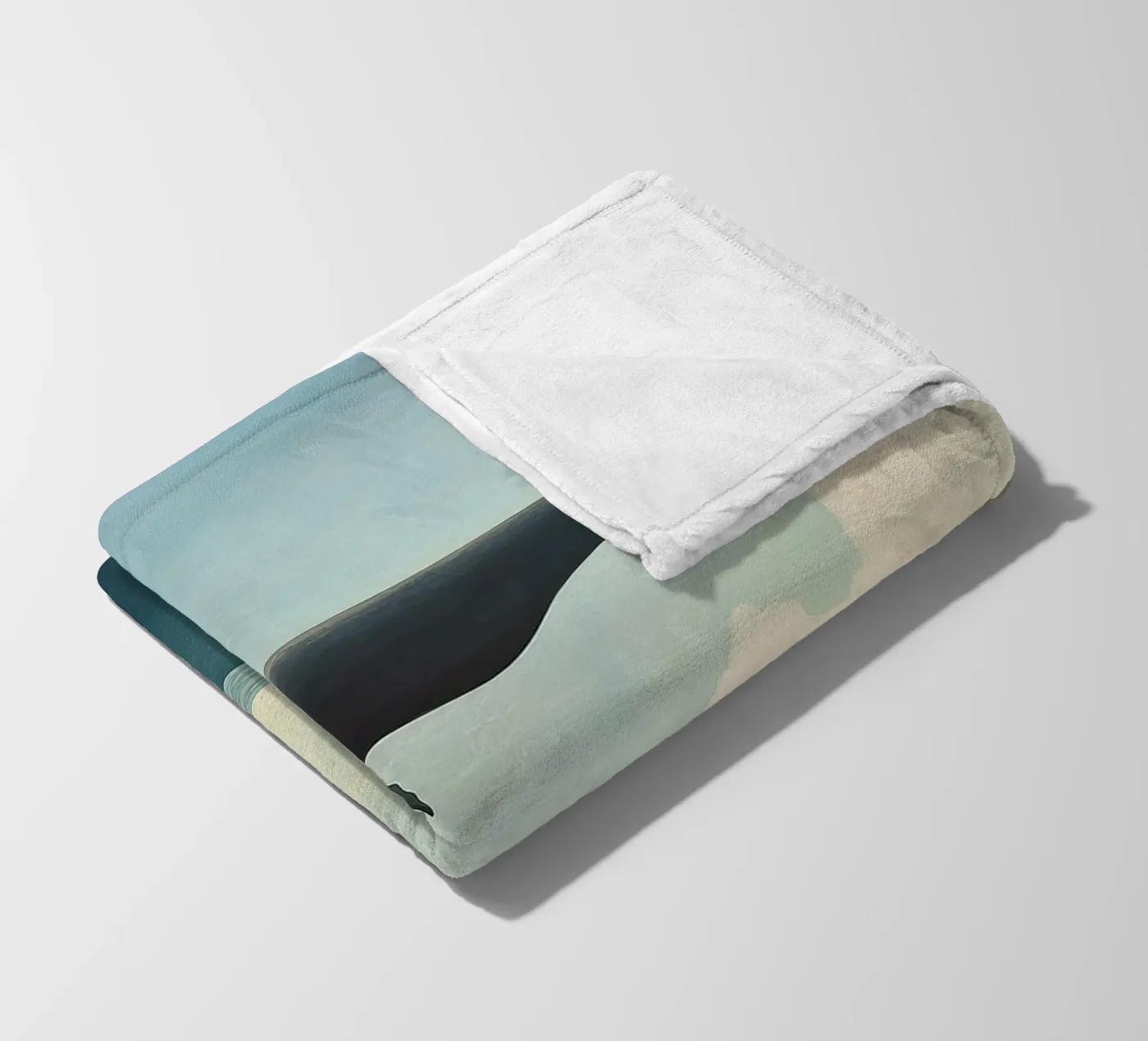 Wal fleece blanket by Nikis Art Studio