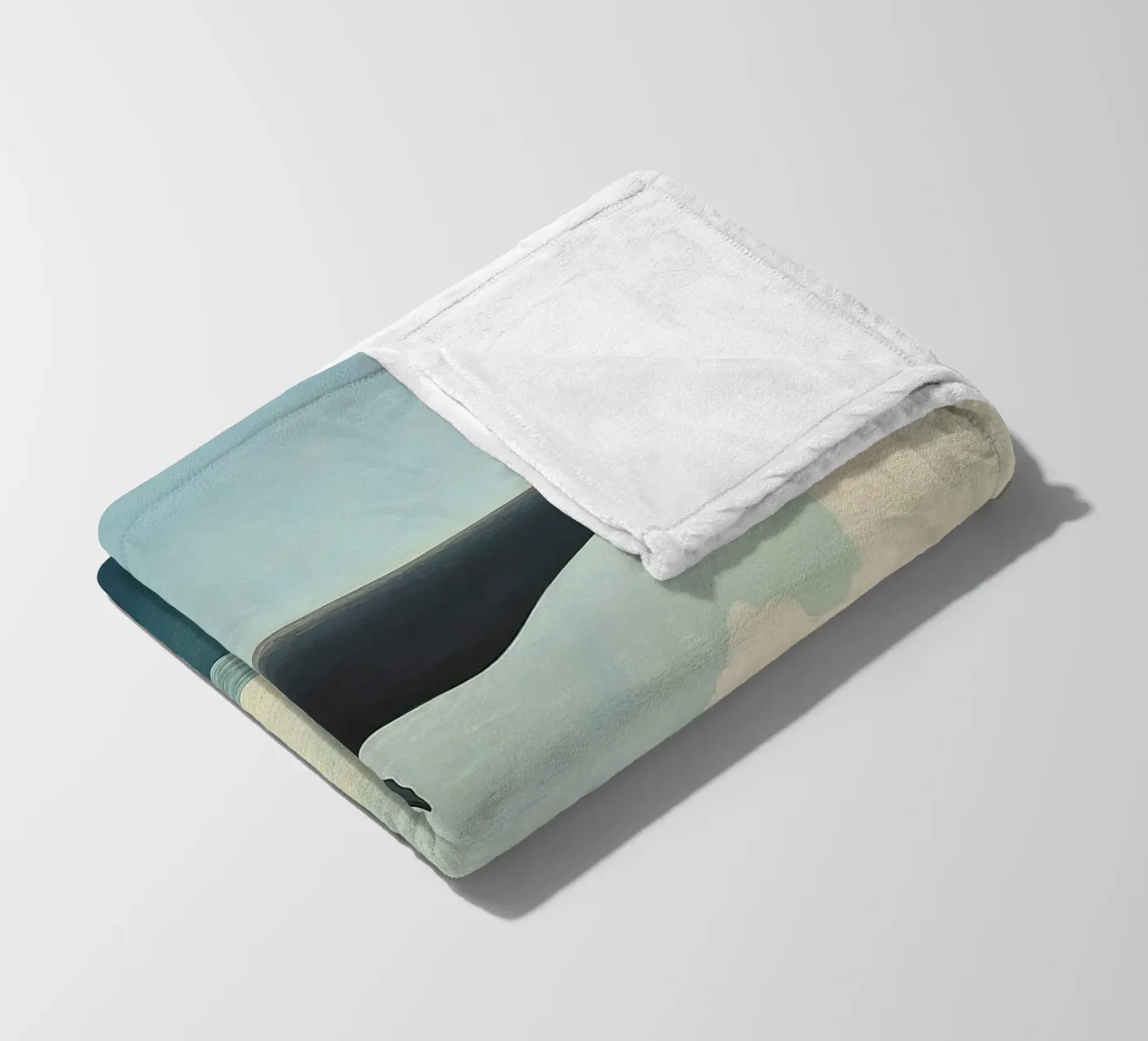 Wal fleece blanket by Nikis Art Studio