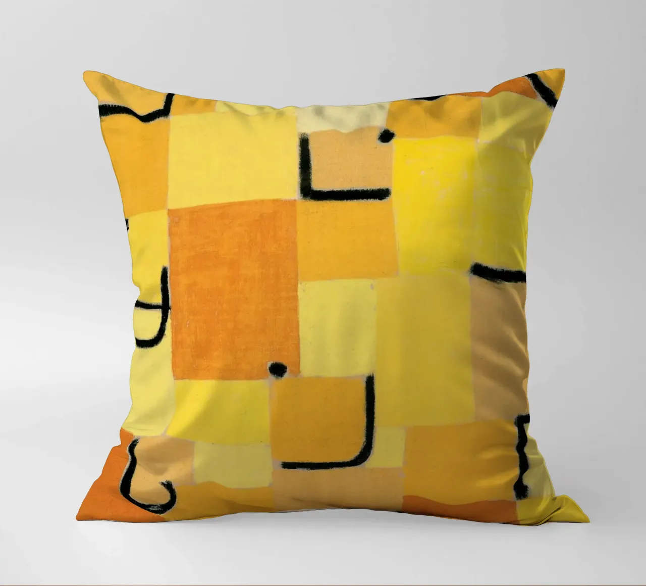Paul Klee - Signes en jaune coussin de Old Masters