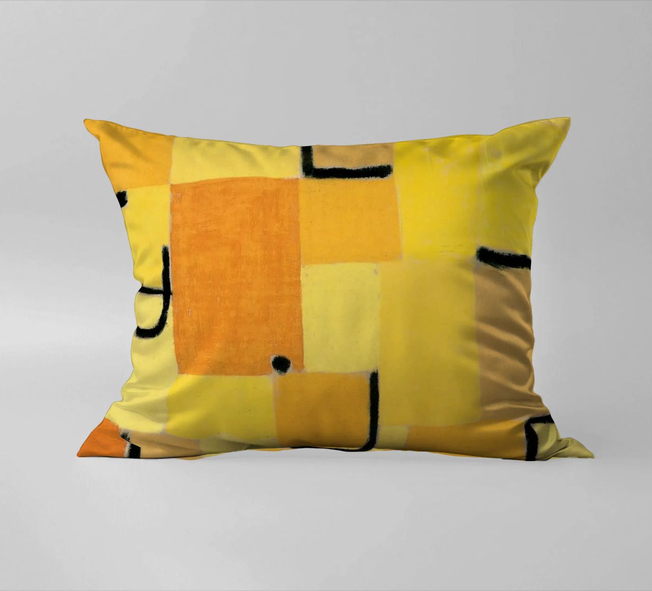 Paul Klee - Signes en jaune coussin de Old Masters
