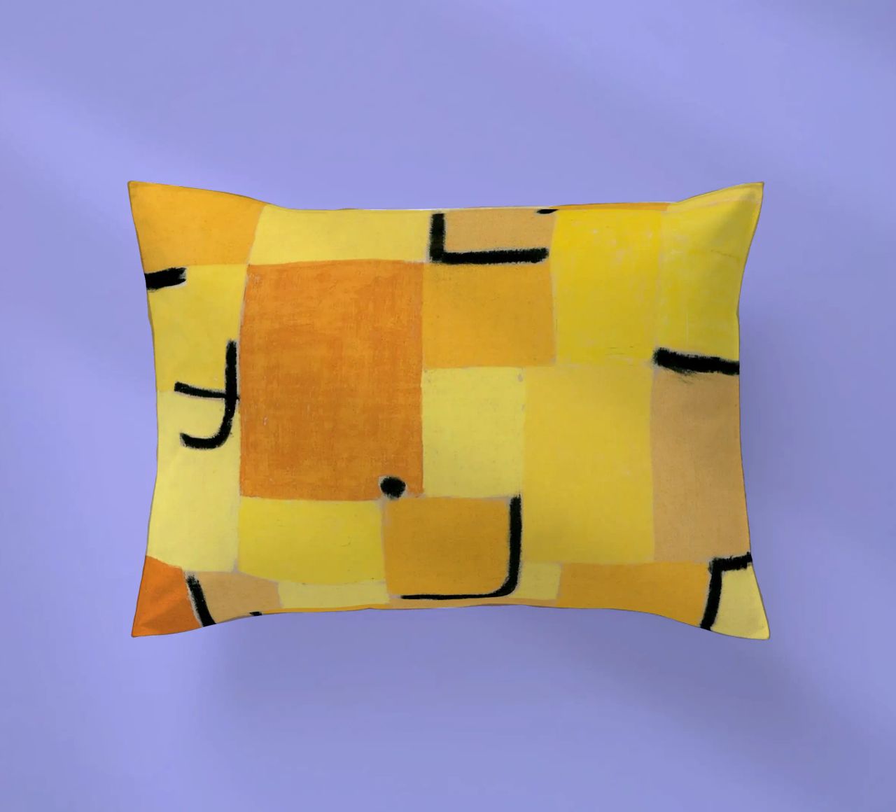 Paul Klee - Signes en jaune coussin de Old Masters