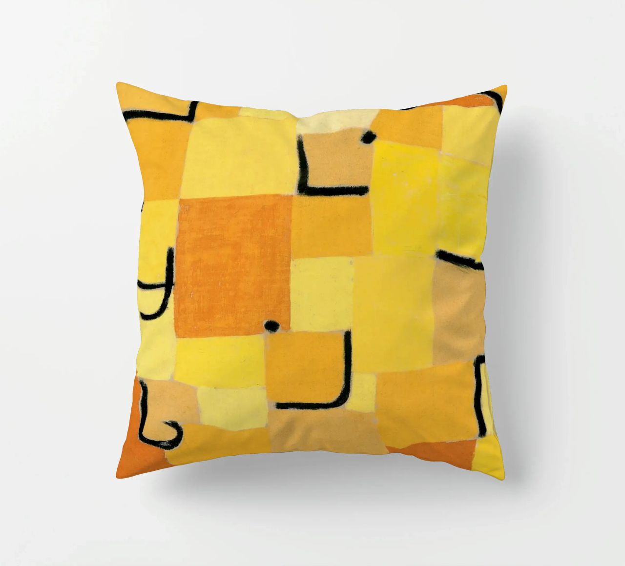 Paul Klee - Signes en jaune coussin de Old Masters