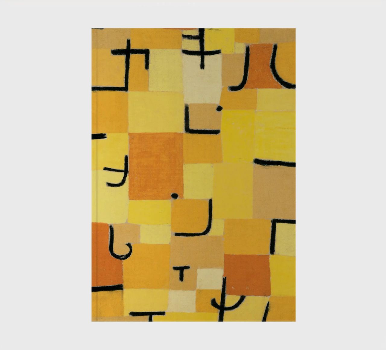Paul Klee - Signes en jaune carnet de notes de Old Masters