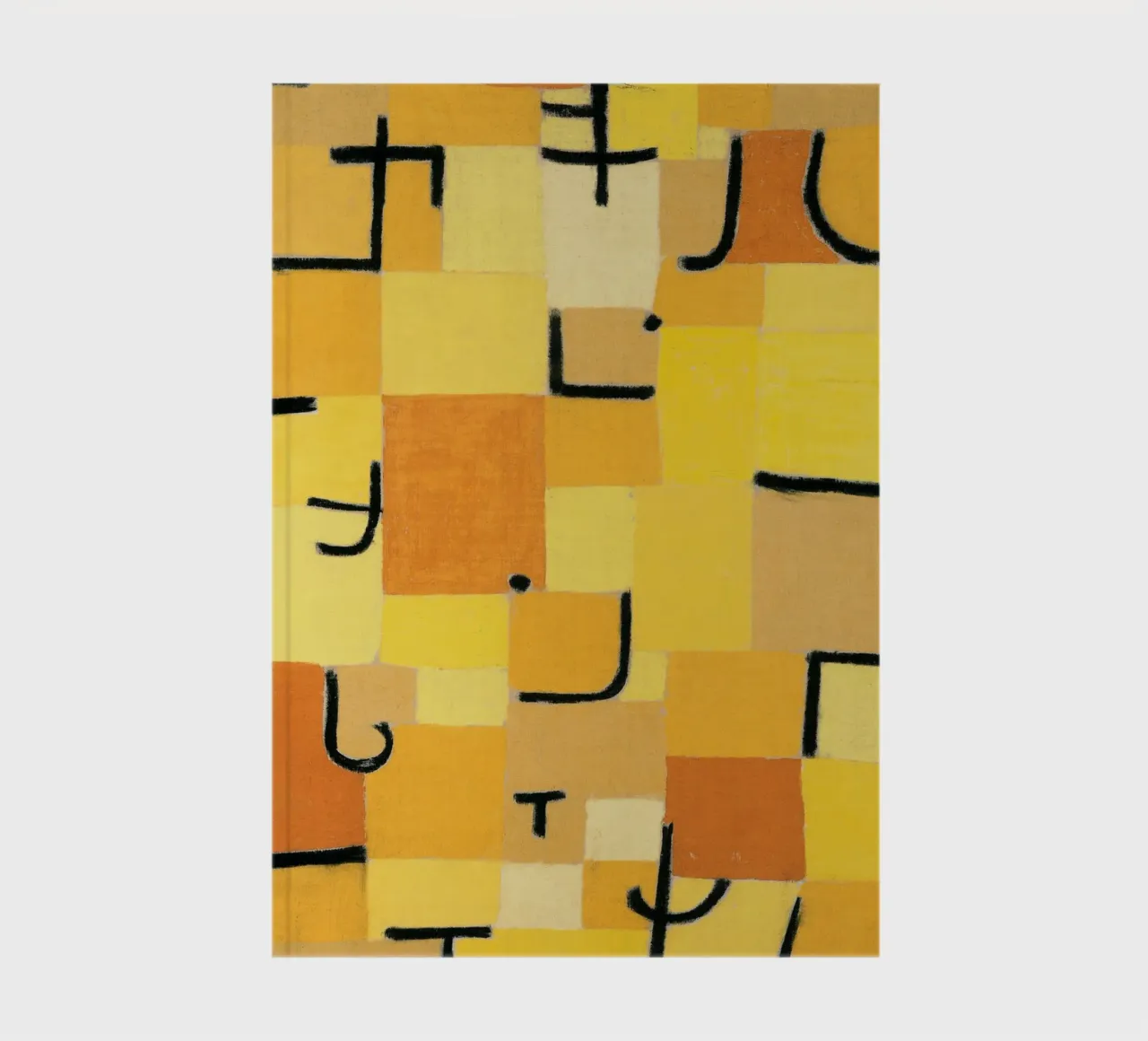 Paul Klee - Signes en jaune carnet de notes de Old Masters