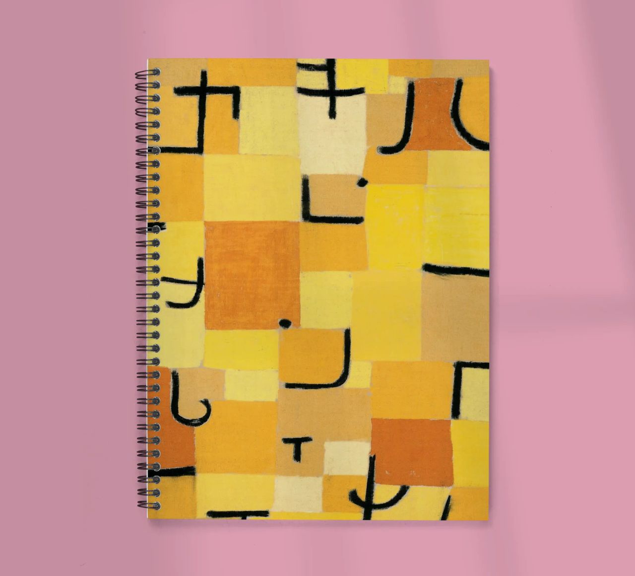 Paul Klee - Signes en jaune carnet à spirale de Old Masters