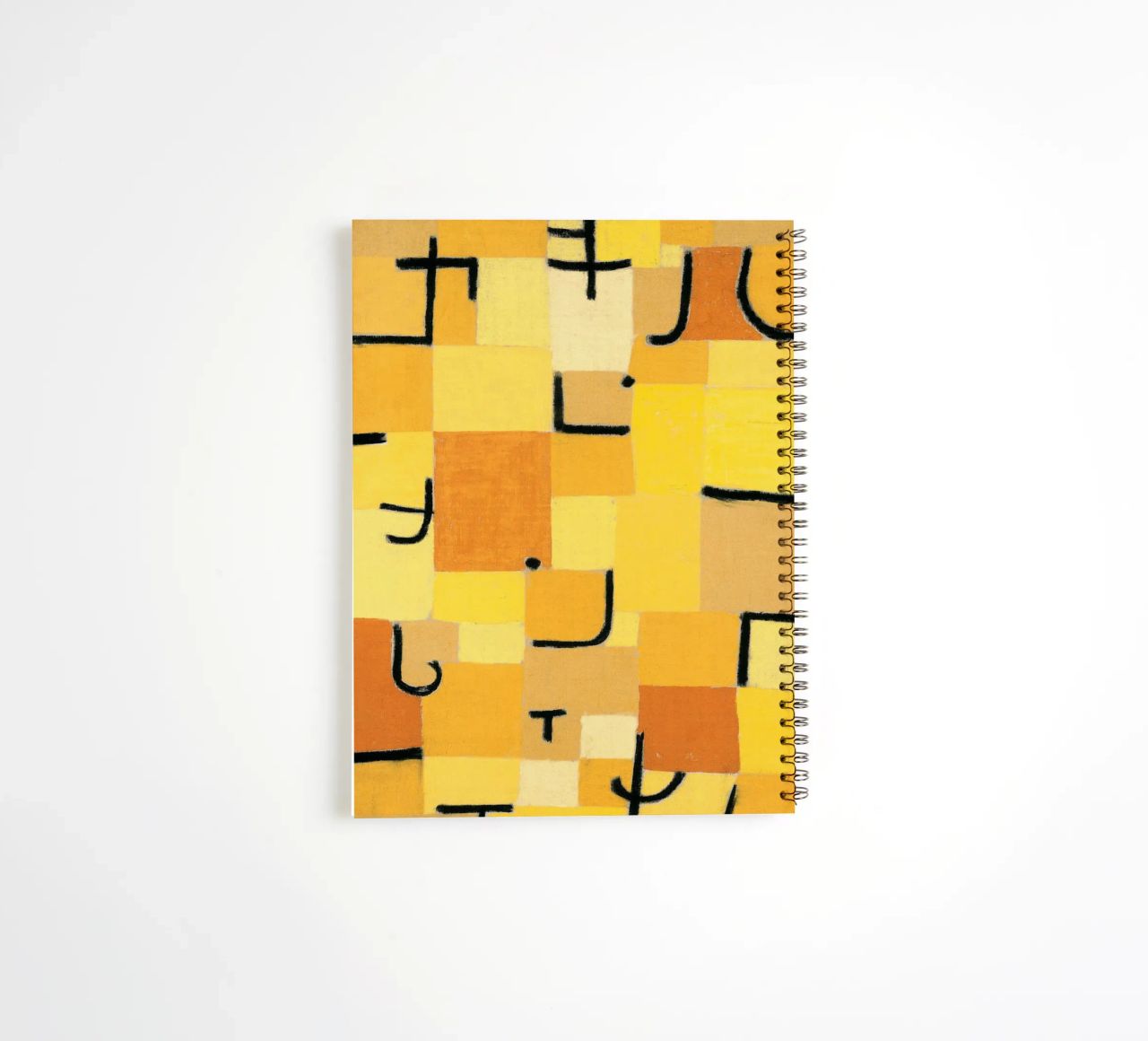Paul Klee - Signes en jaune carnet à spirale de Old Masters