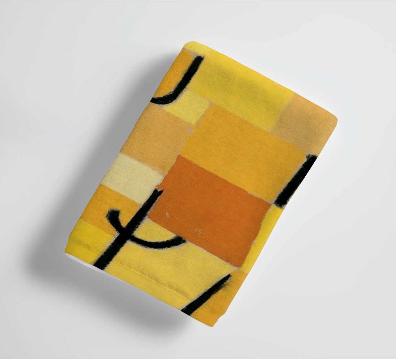 Paul Klee - Signes en jaune serviette de bain de Old Masters