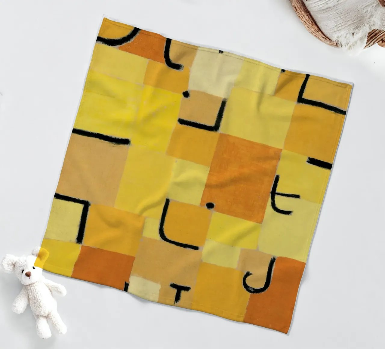 Paul Klee - Segni in giallo coperta in pile da Old Masters