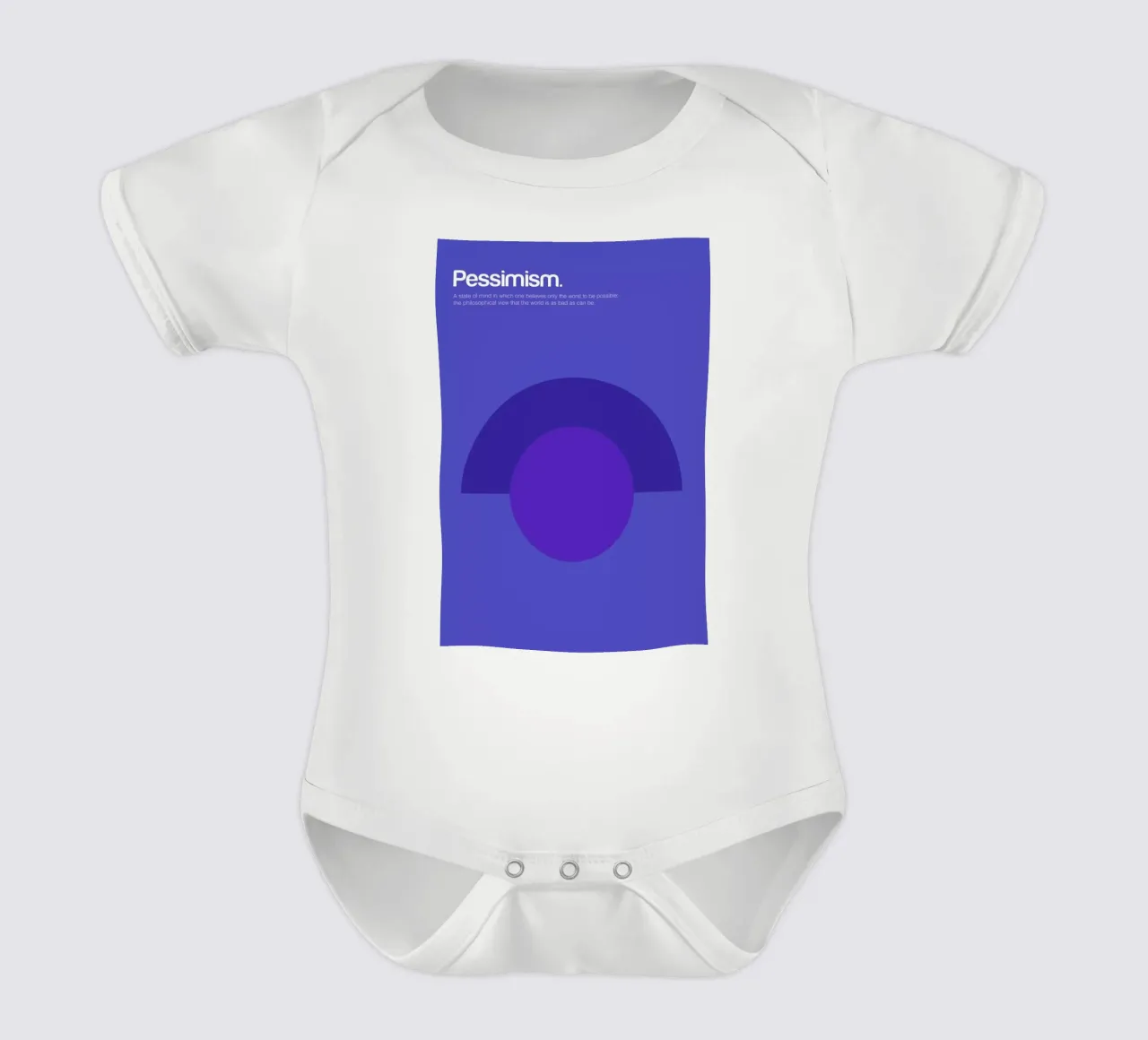 Pessimism body bébé de Genís Carreras