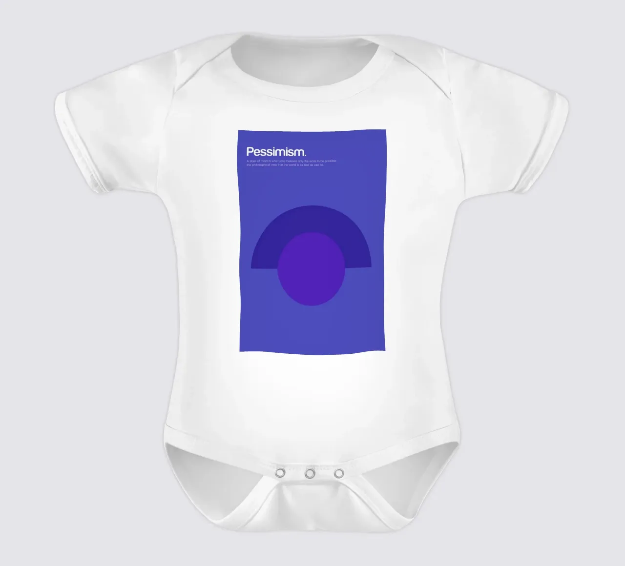 Pessimism body bébé de Genís Carreras