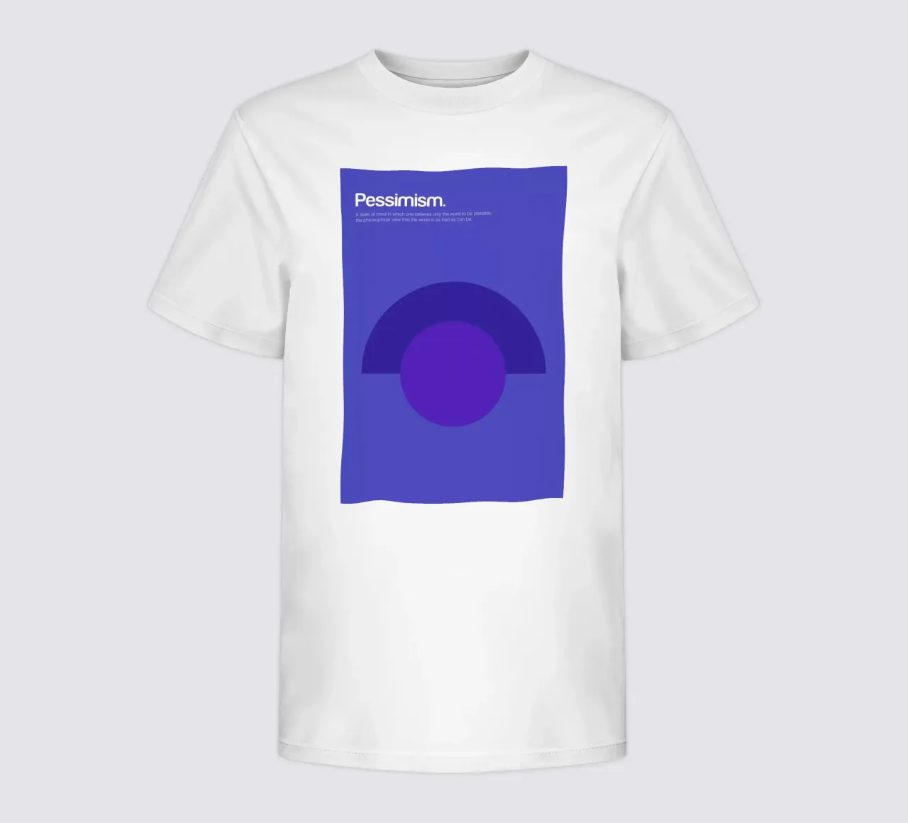 Pessimism t-shirt bambini da Genís Carreras