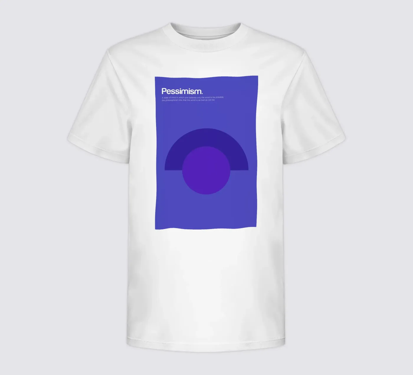 Pessimism t-shirt bambini da Genís Carreras