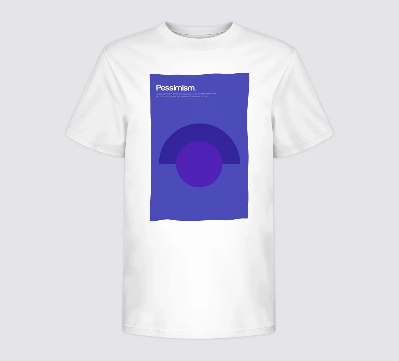 Pessimism t-shirt bambini da Genís Carreras