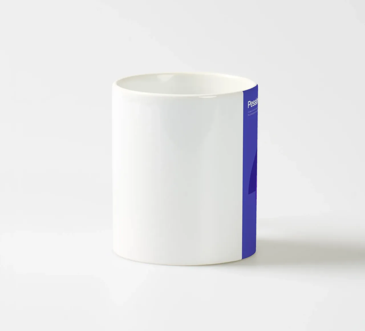 Pessimism tazza in ceramica da Genís Carreras