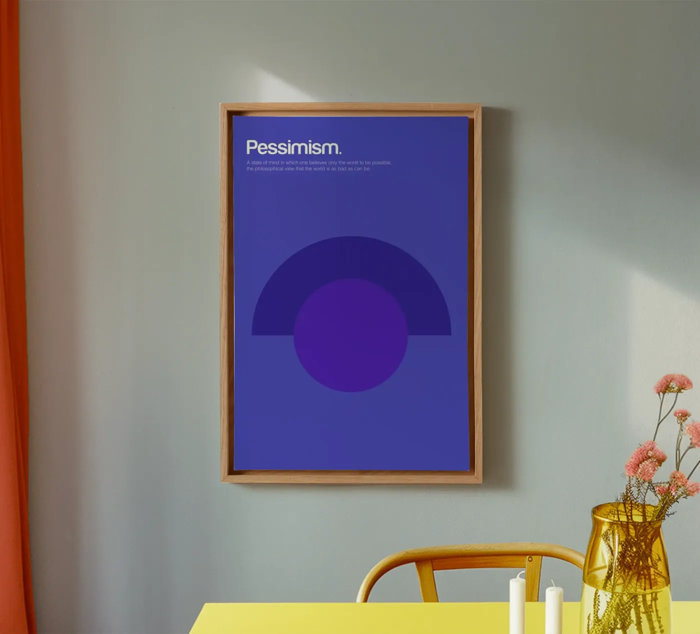 Pessimism tela da Genís Carreras