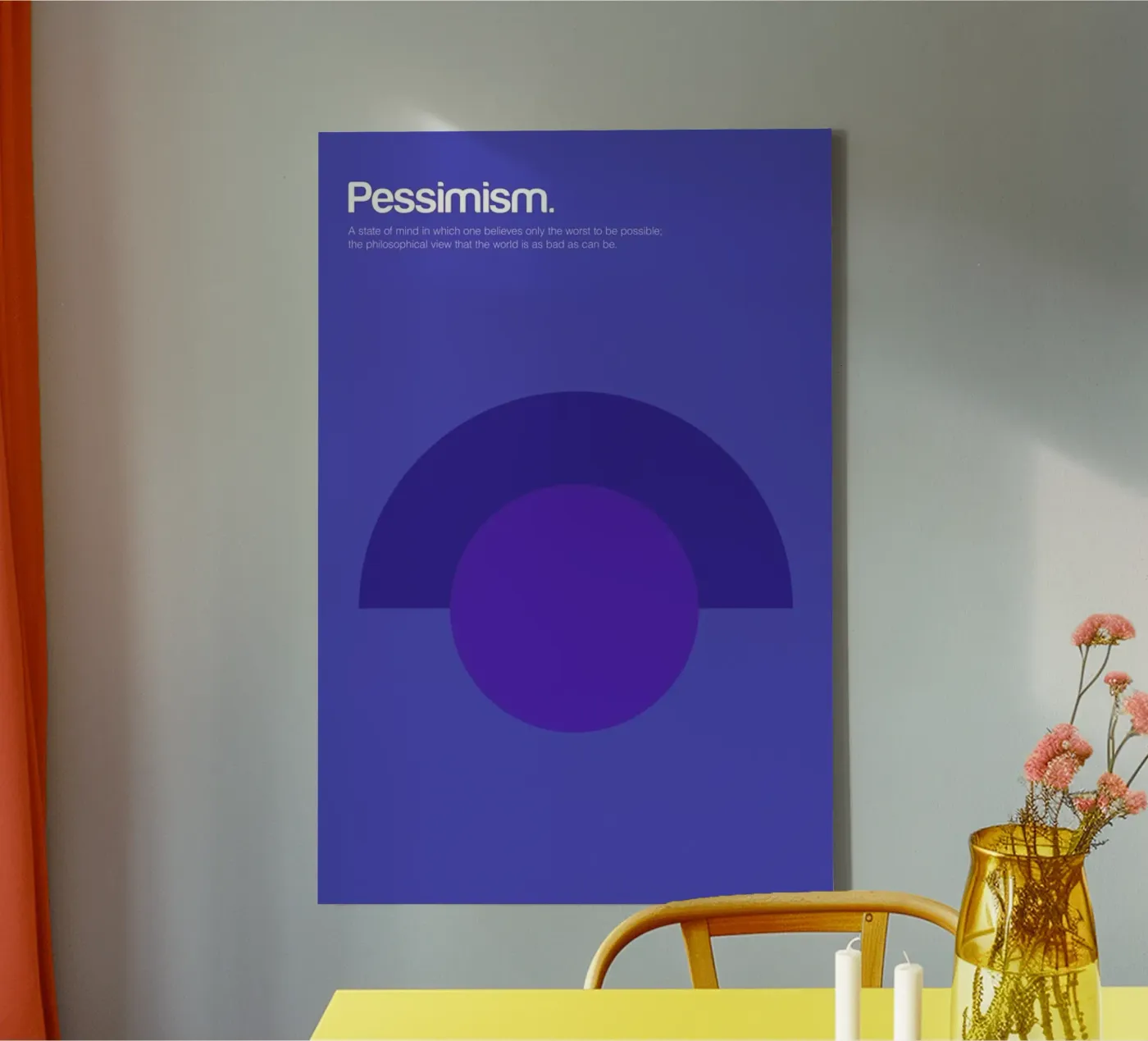 Pessimism tela da Genís Carreras