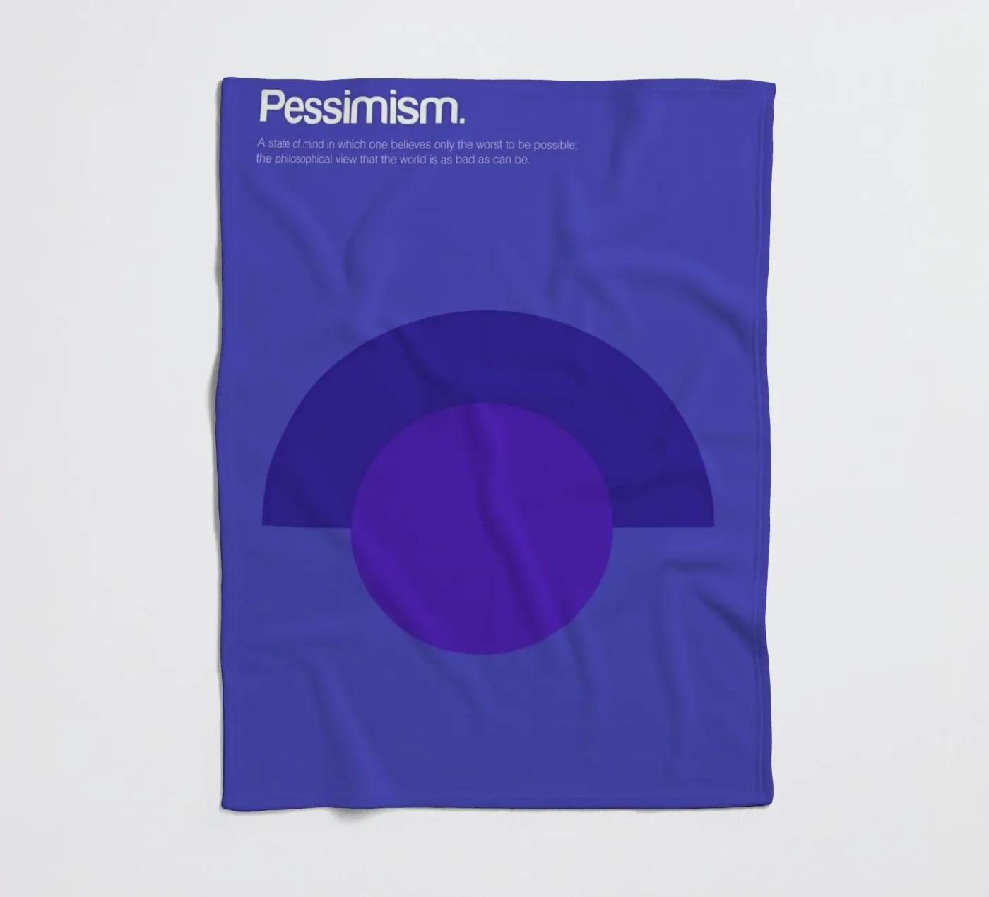 Pessimism fleecedeken van Genís Carreras