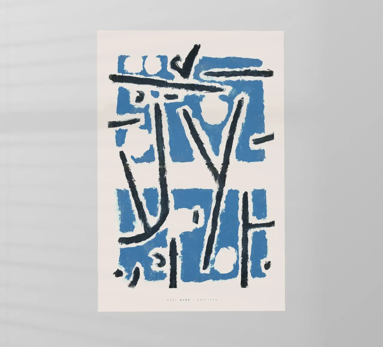 Paul Klee - Astratto pellicola backlit da Old Masters