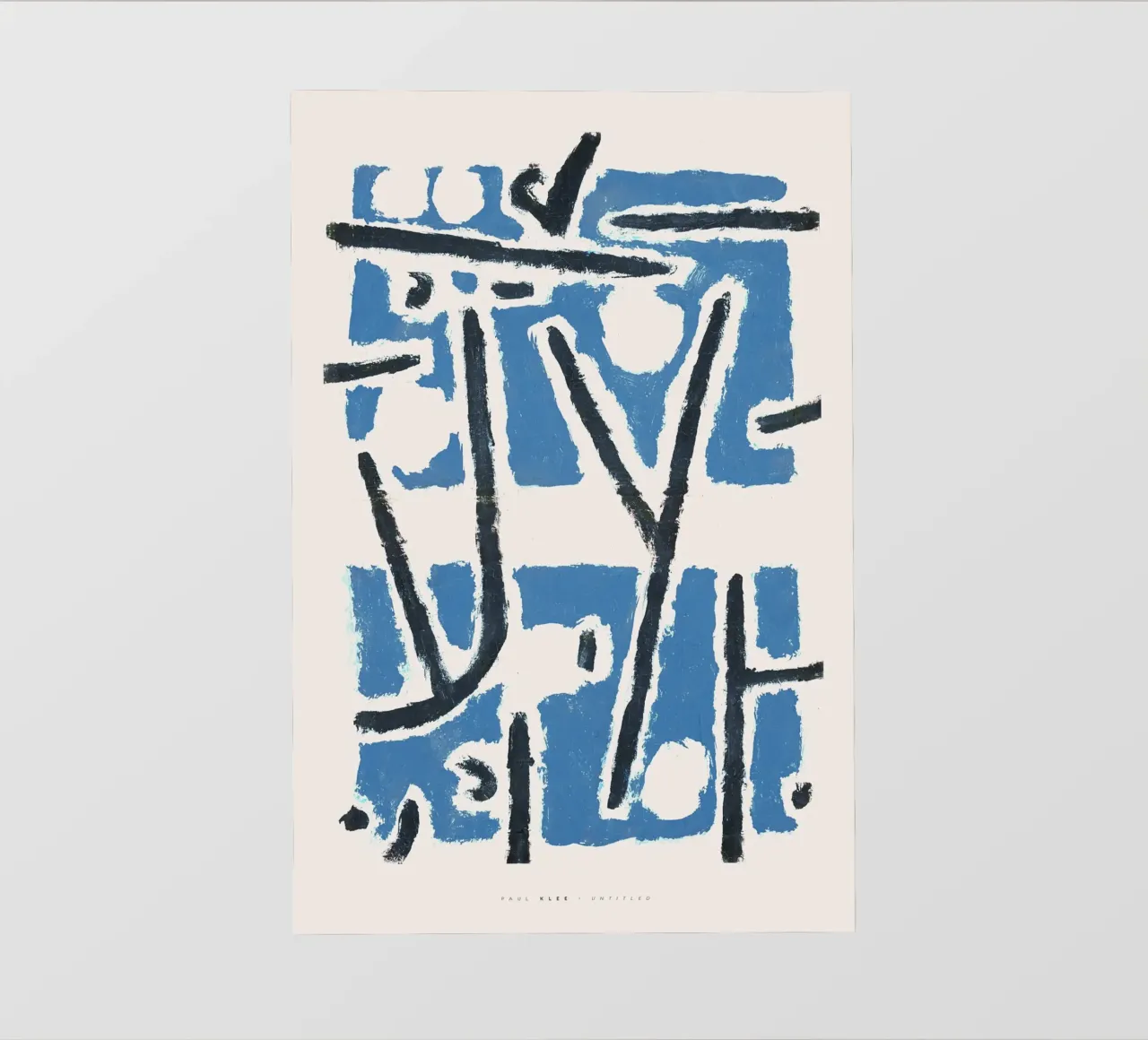 Paul Klee - Astratto pellicola backlit da Old Masters