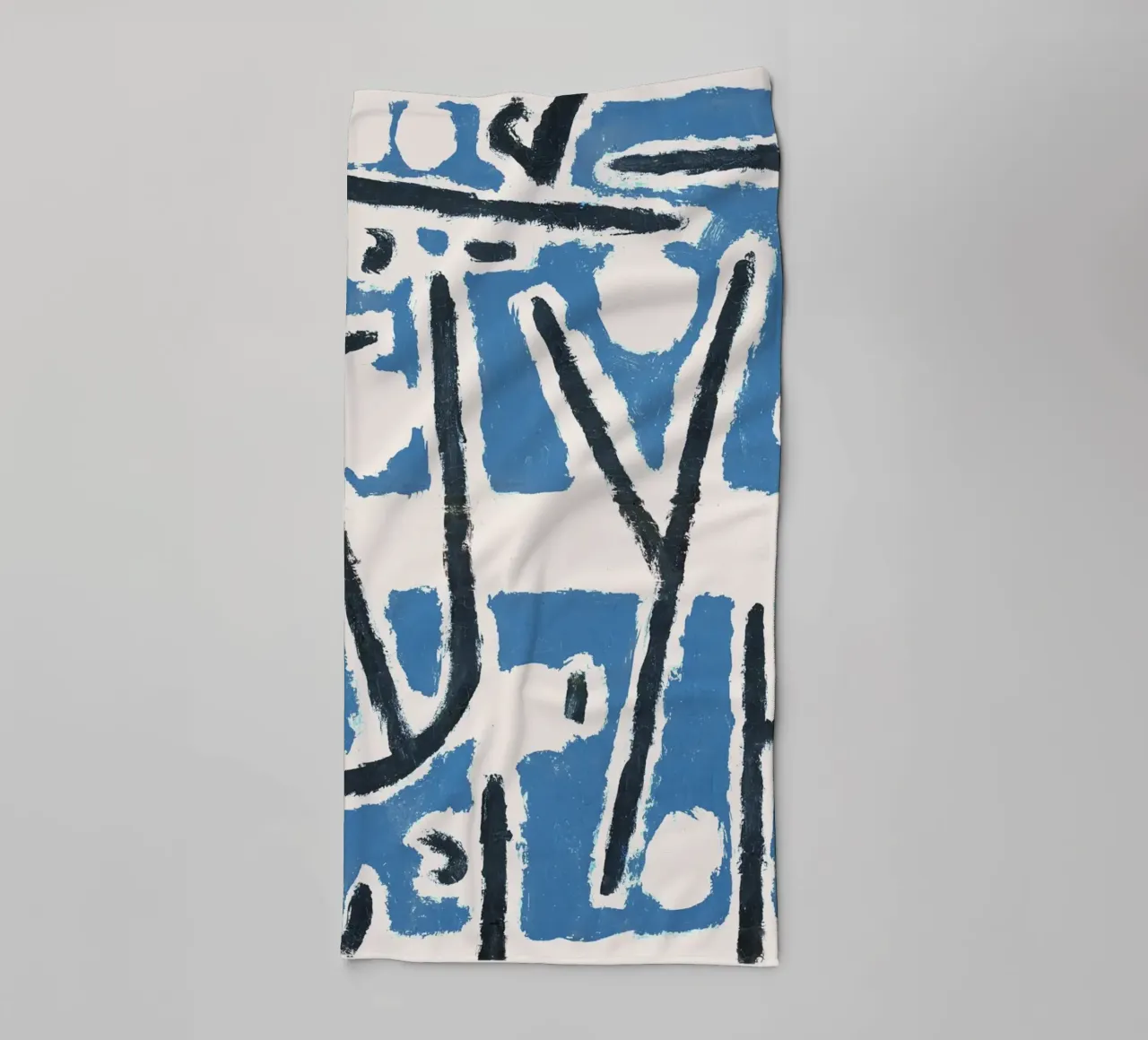 Paul Klee - Astratto asciugamano da bagno da Old Masters