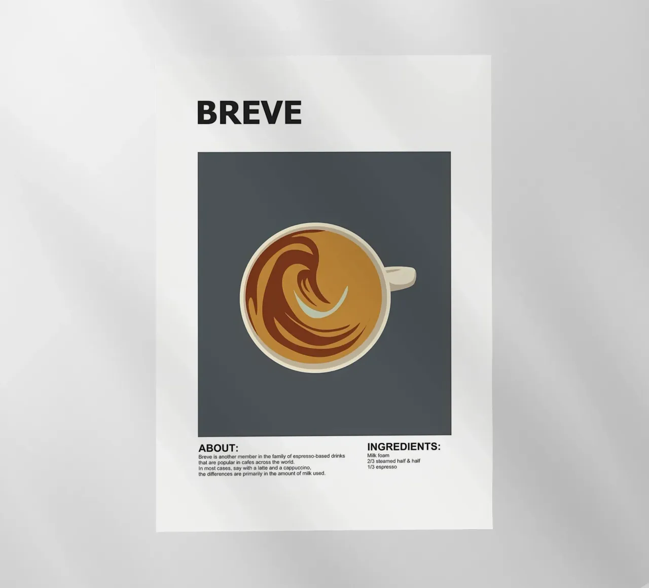 caffè breve pellicola backlit da Yeadon