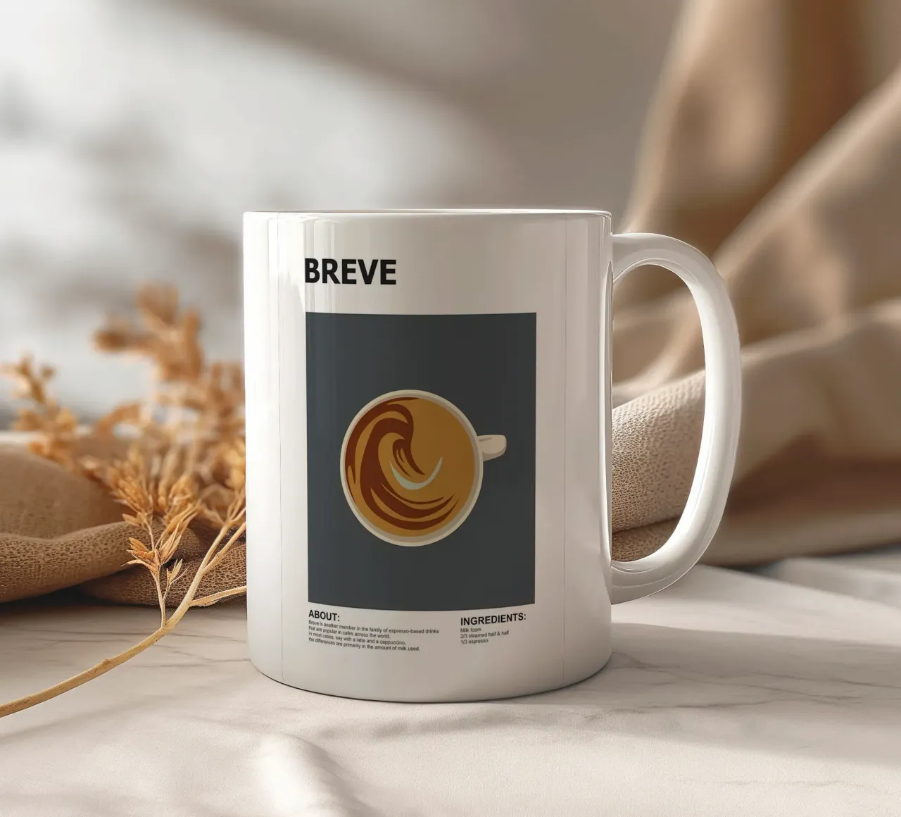 caffè breve tazza in ceramica da Yeadon
