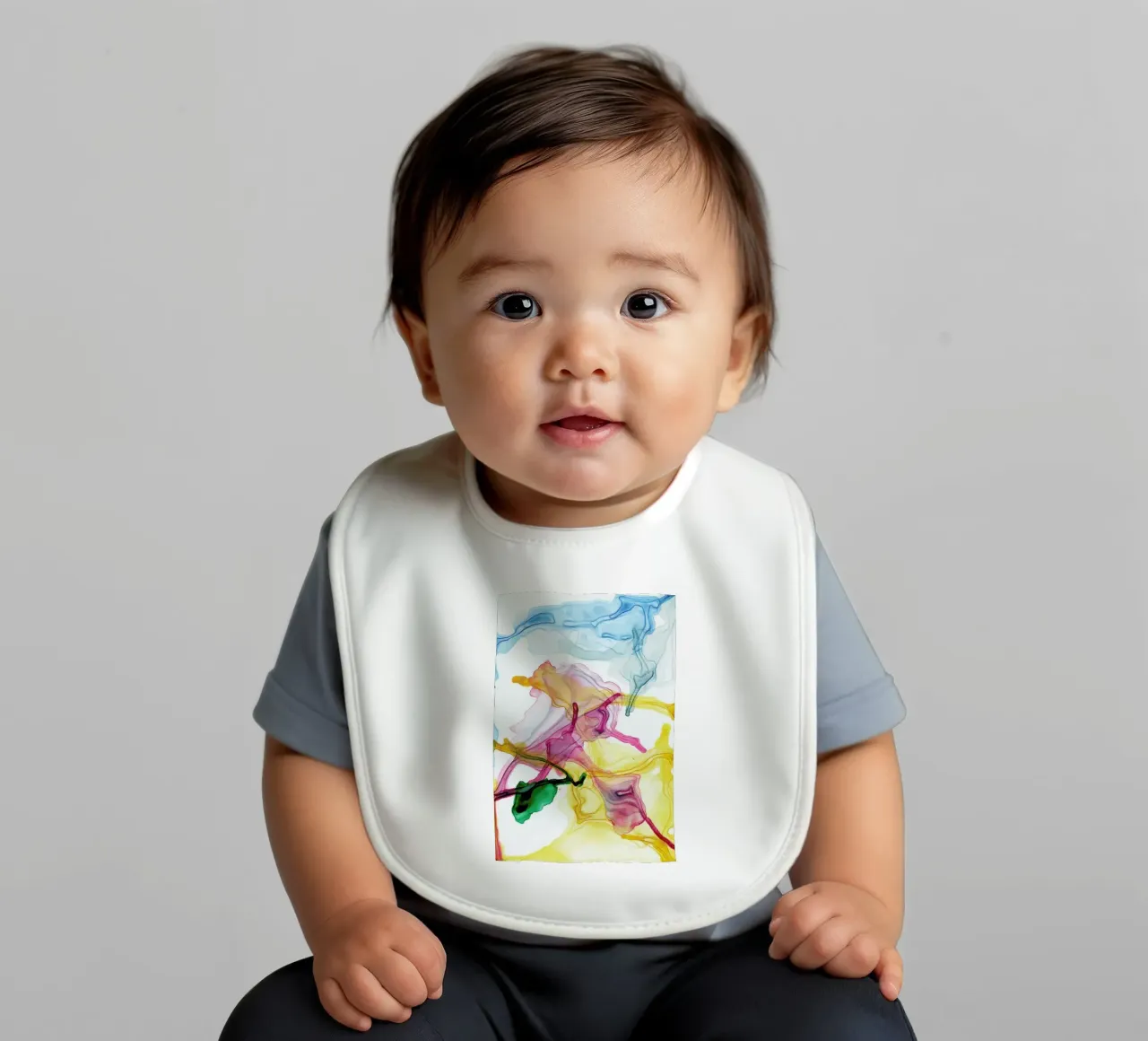 Spring 01 baby bib by Froilein Juno