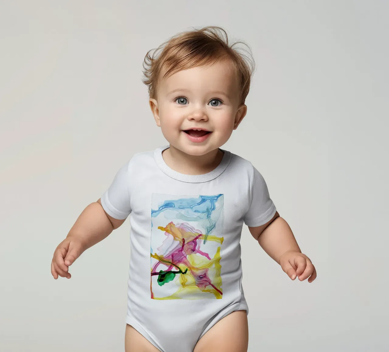 Spring 01 body neonato maniche corte da Froilein Juno