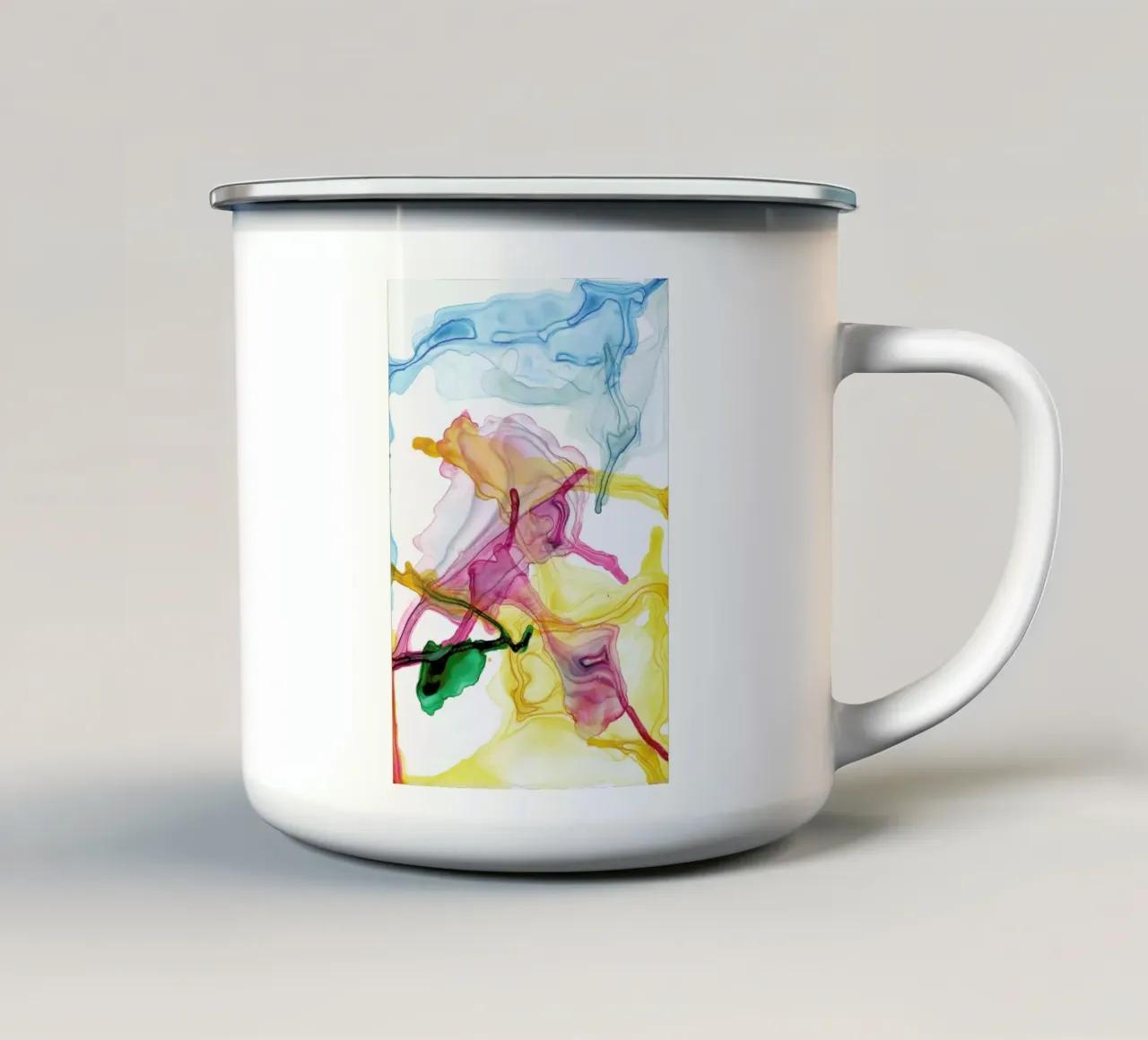 Spring 01 Emaille Tasse von Froilein Juno