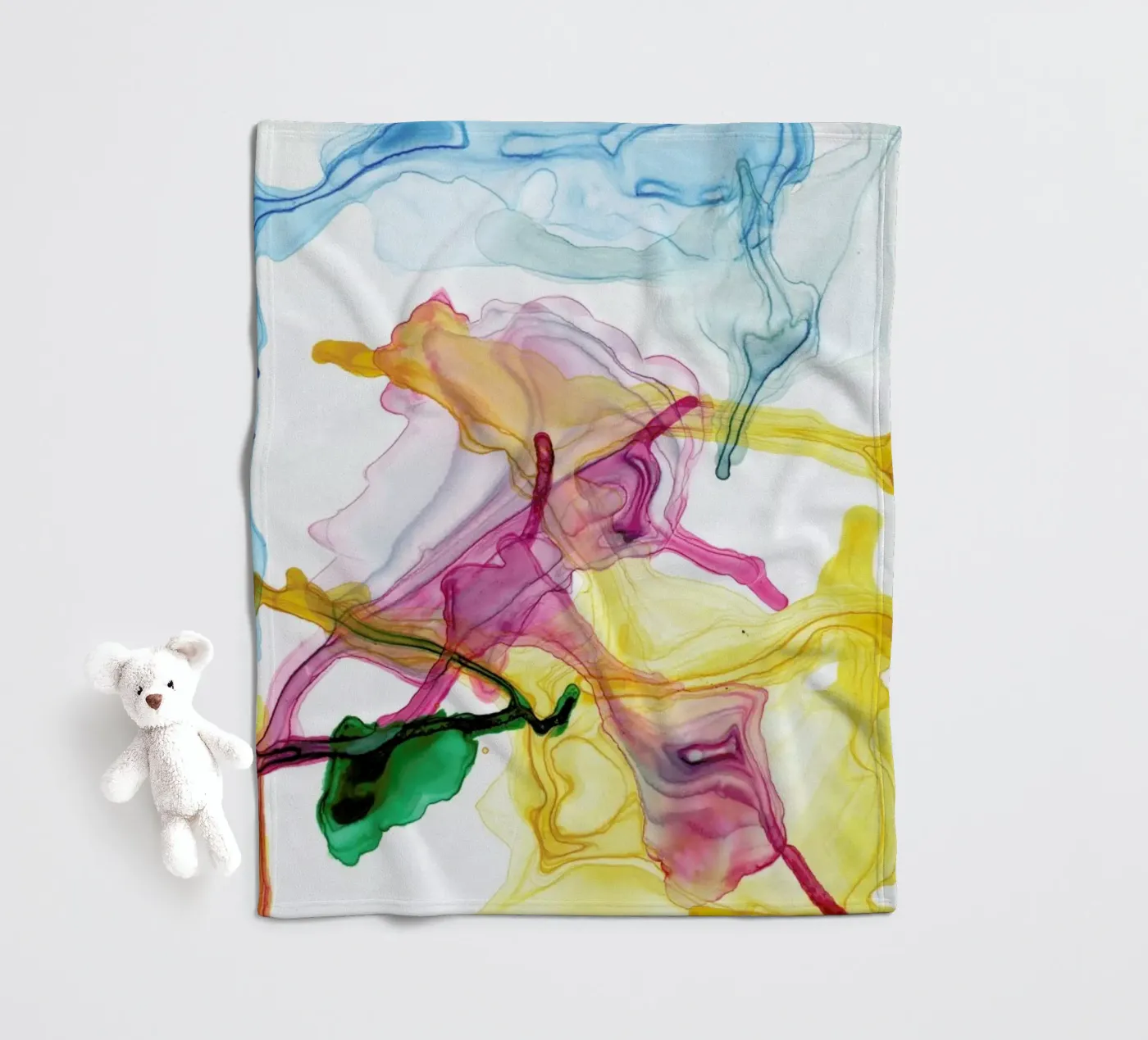 Spring 01 fleece blanket by Froilein Juno