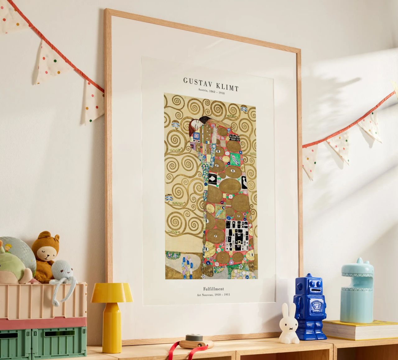Gustav Klimt - Vollkommenheit Poster von Old Masters