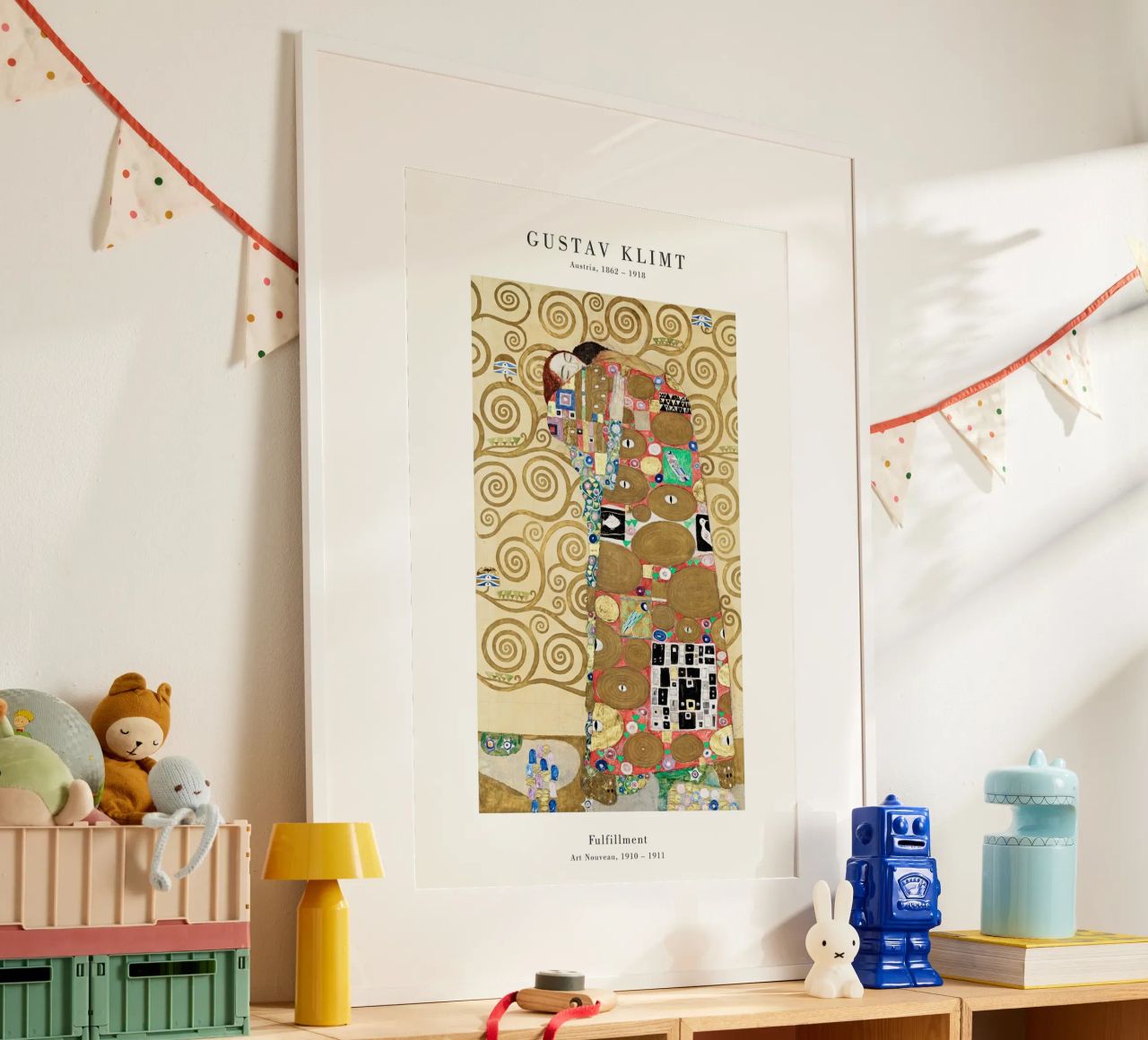 Gustav Klimt - Vollkommenheit Poster von Old Masters