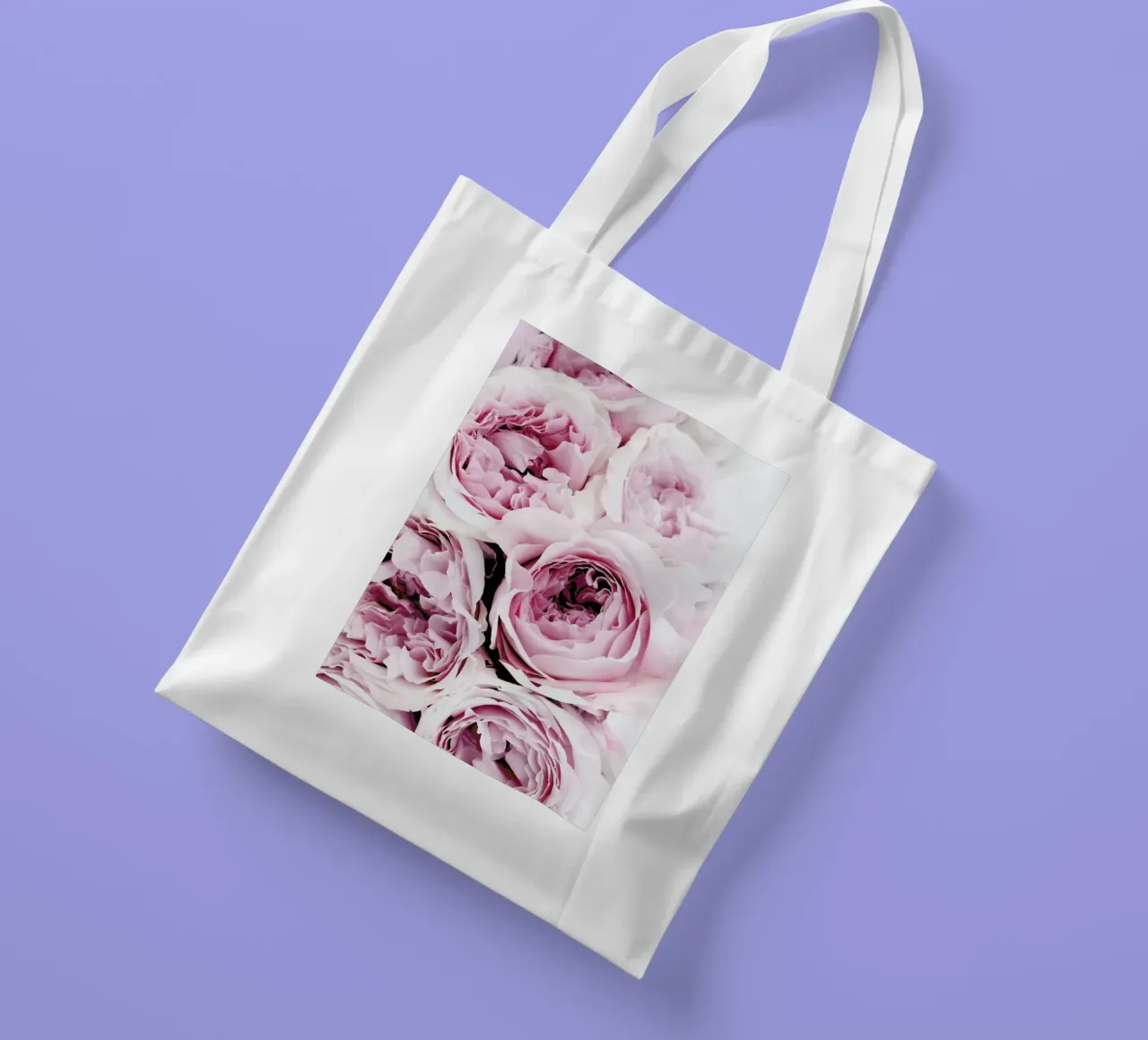 Print 195 borsa in juta da Lila x Lola
