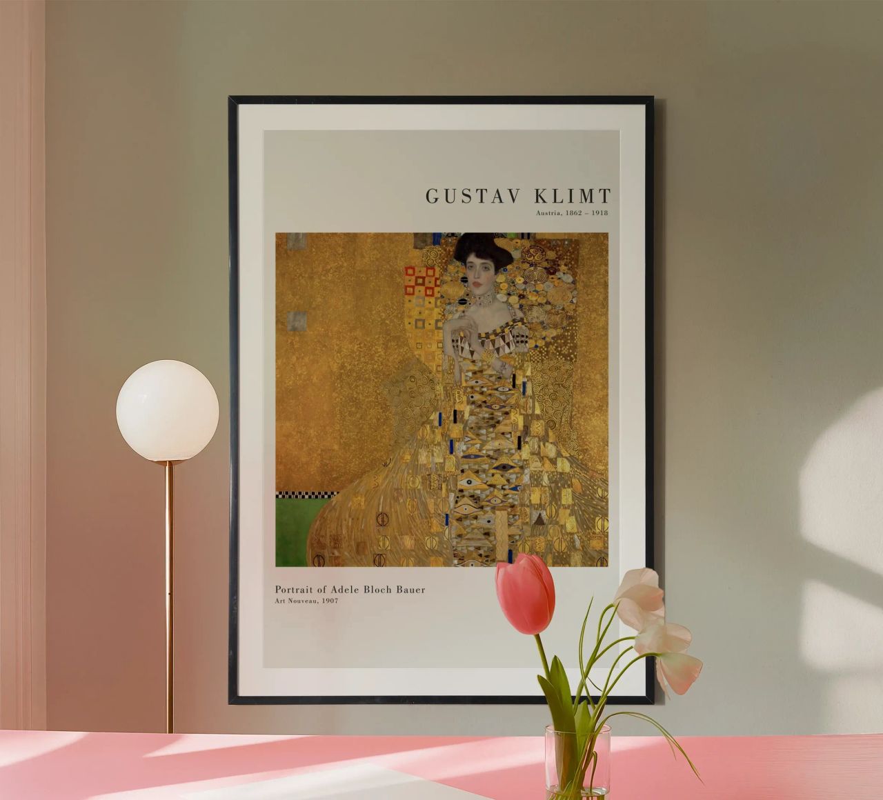 Gustav Klimt - Adele Bloch Bauer Poster von Old Masters