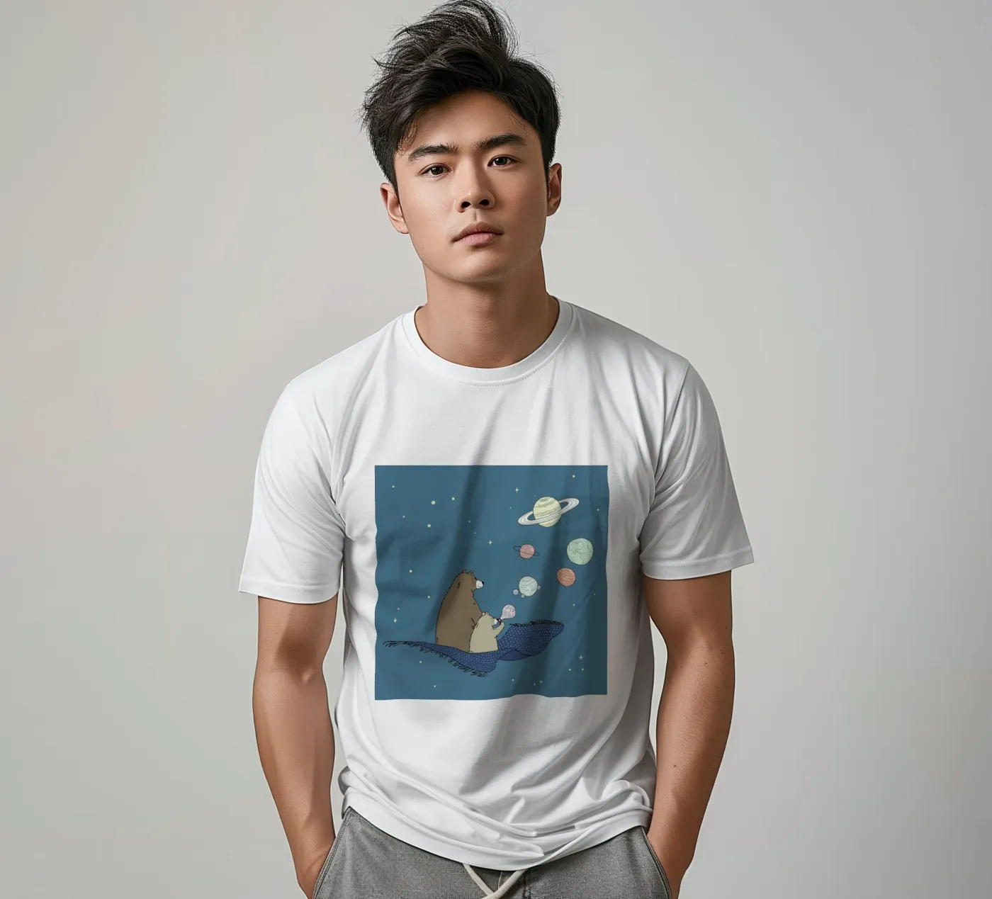 Bubbles t-shirt da Christina Heitmann