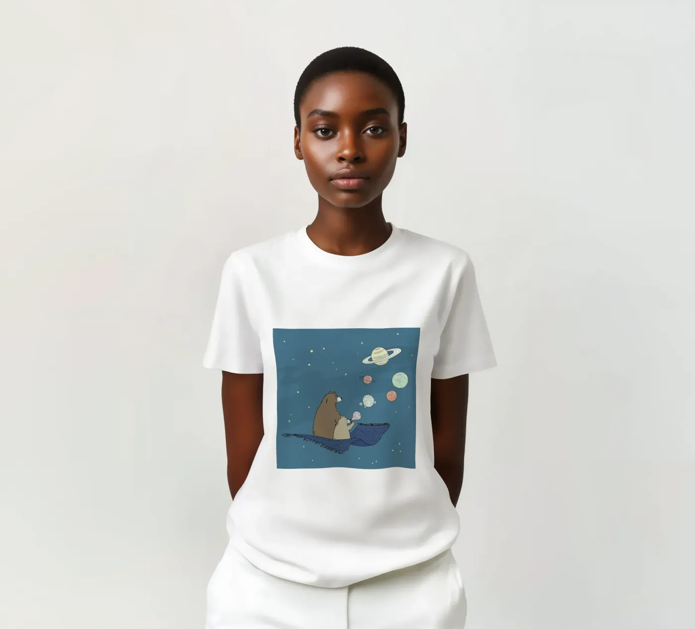 Bubbles t-shirt da Christina Heitmann
