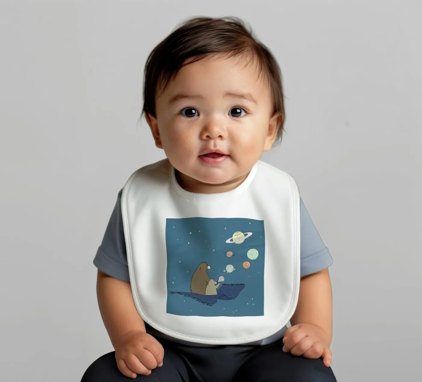 Bubbles bavoir de Christina Heitmann