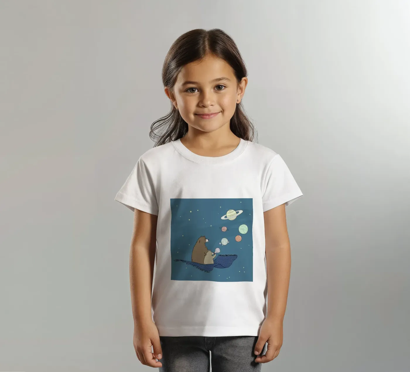 Bubbles t-shirt bambini da Christina Heitmann